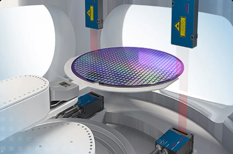 晶圆边缘检测与修整工艺示意图