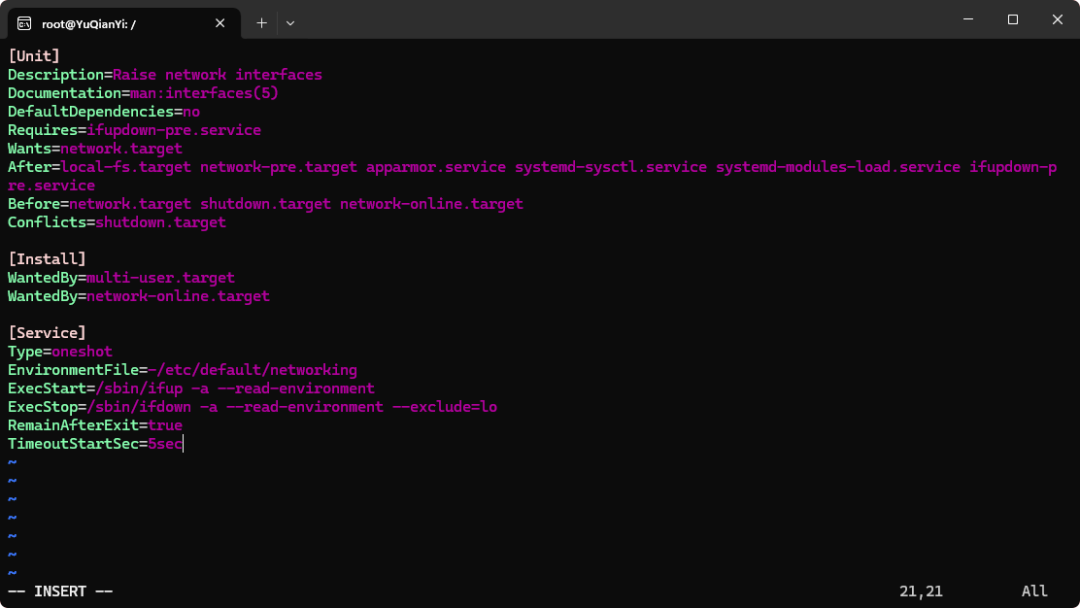 修改网络服务启动超时时间