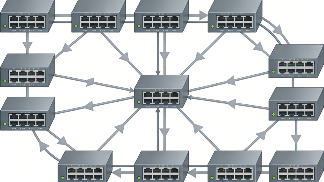 全网瘫痪拓扑图