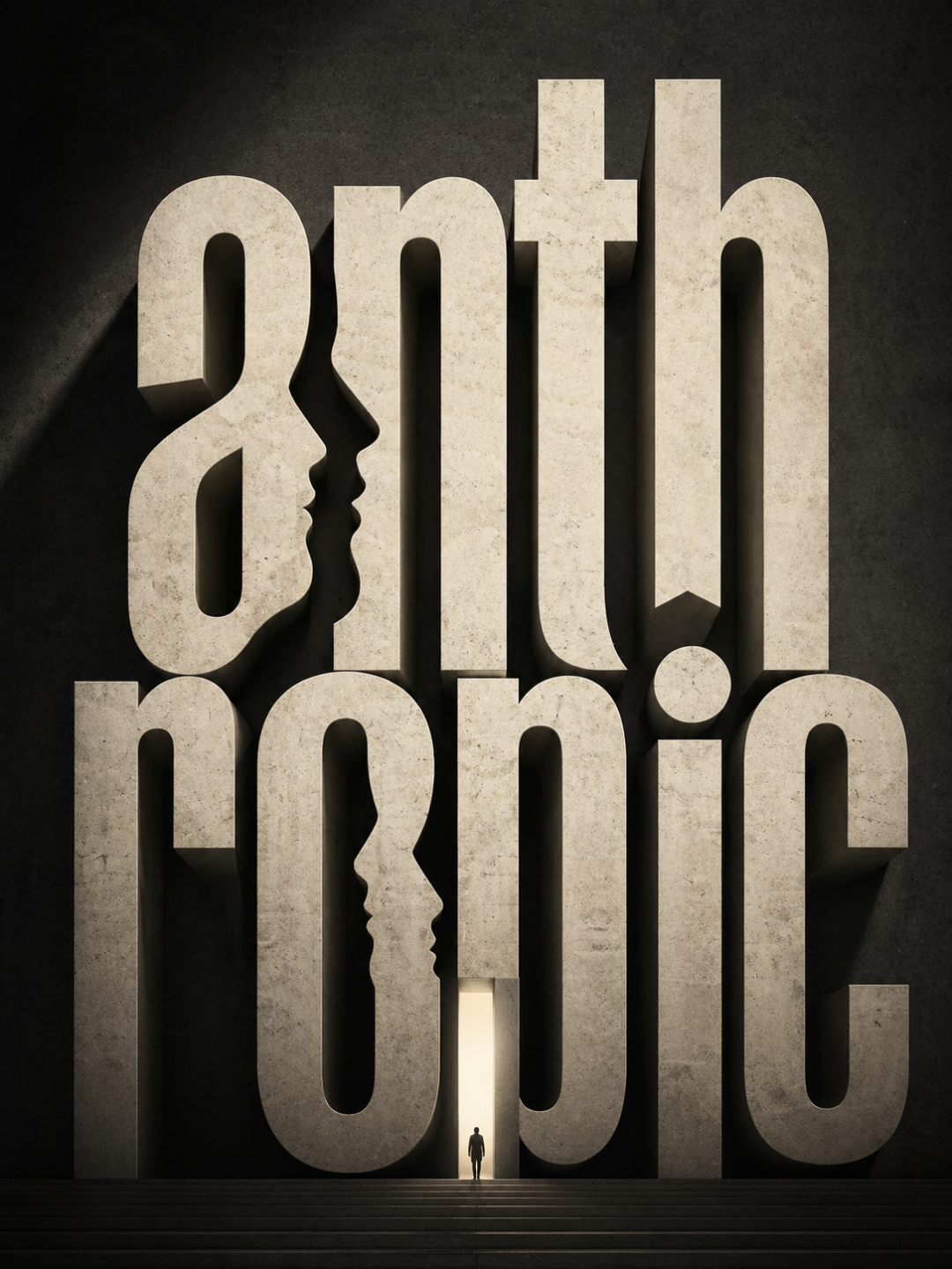 Anthropoc 视觉错觉海报