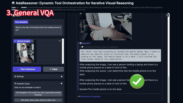 导航任务示意与A*工具调用演化