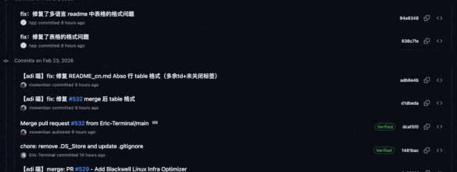 DeepSeek的GitHub仓库提交记录截图,显示大量合并请求