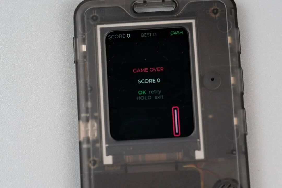 弹球游戏 GAME OVER 结束画面