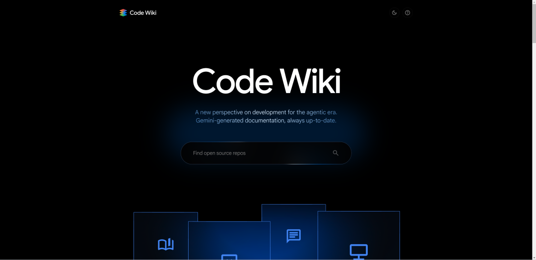 Code Wiki首页：AI驱动代码文档生成工具