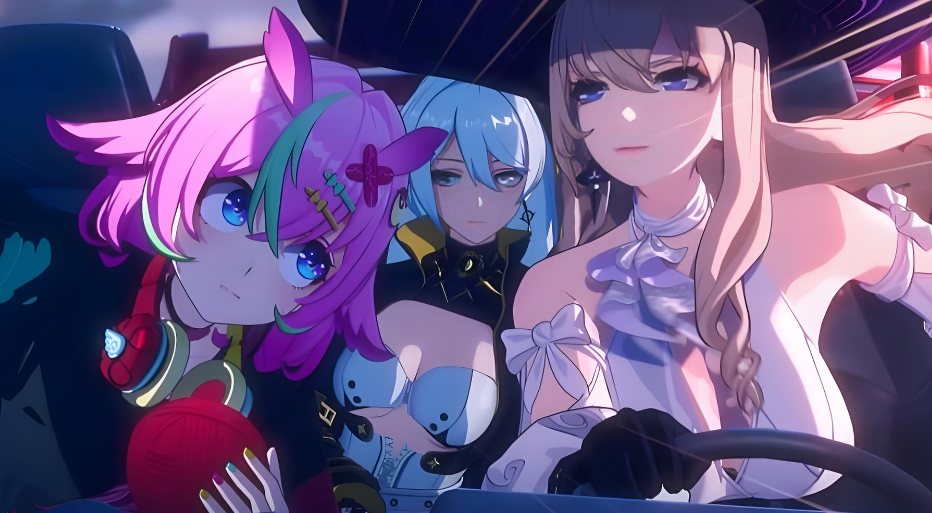 二游角色设计风格多样性展示