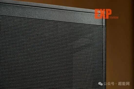 机箱前面板方形MESH网孔特写