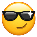 戴墨镜笑脸表情包