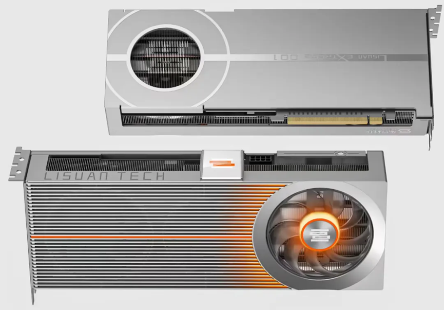 砺算消费级显卡LX 7G106外观图