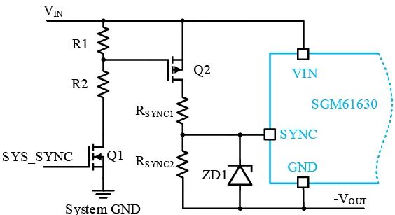 SYNC同步信号电平转换电路图