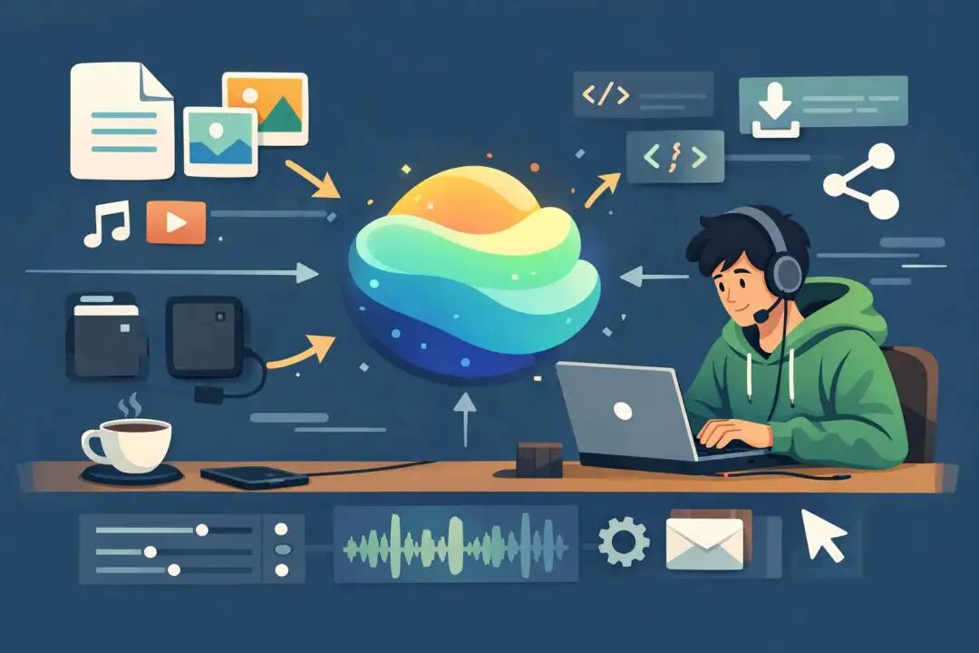 数据与文件处理概念图