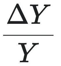 ΔY/Y