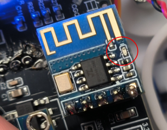 蓝牙模块未连接状态