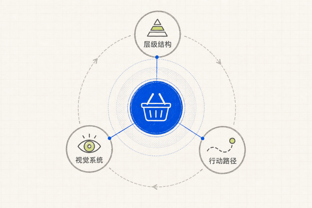落地页转化三要素：层级结构、视觉系统、行动路径
