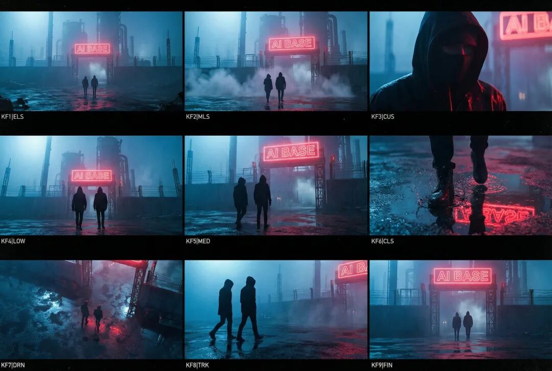 由MaxClaw生成的赛博朋克风格场景图像