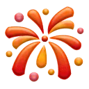 社交媒体烟花标识