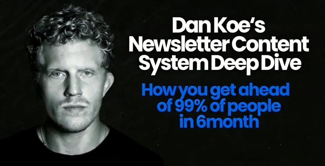 Dan Koe 个人成长系统介绍图