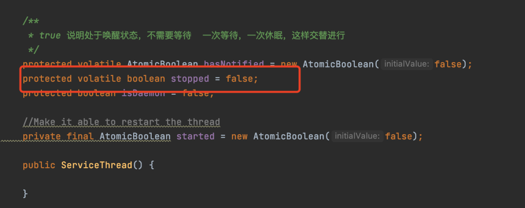 volatile变量声明截图