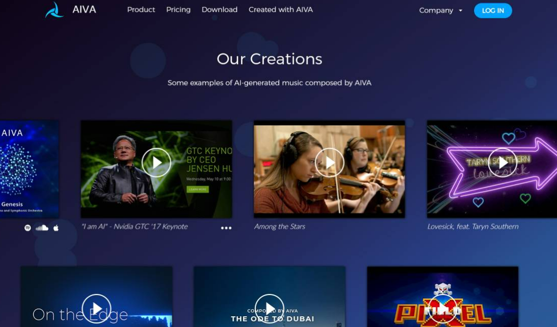 AIVA音乐创作示例