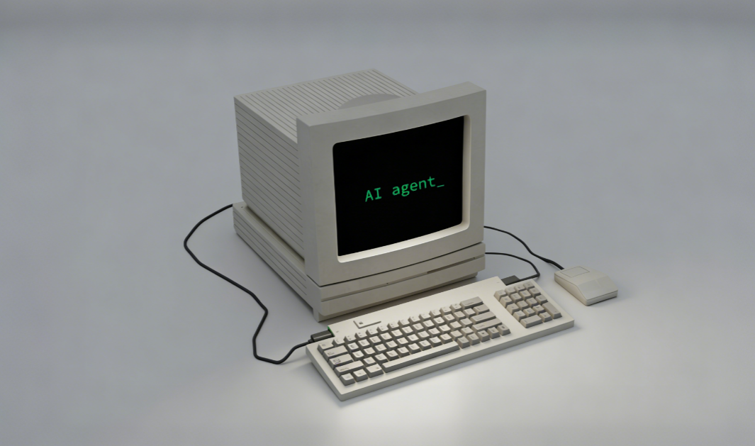 复古电脑显示AI Agent