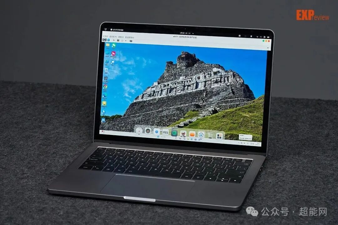 虚拟机中Windows 11桌面