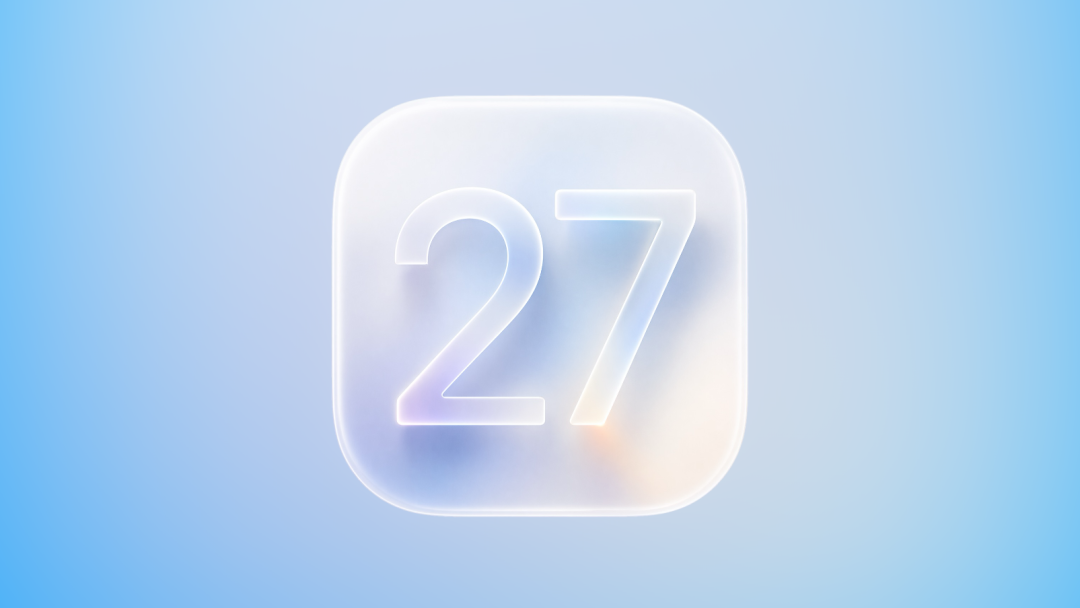 泛光数字27的圆角方形图标