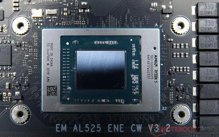 AMD Ryzen S处理器芯片特写