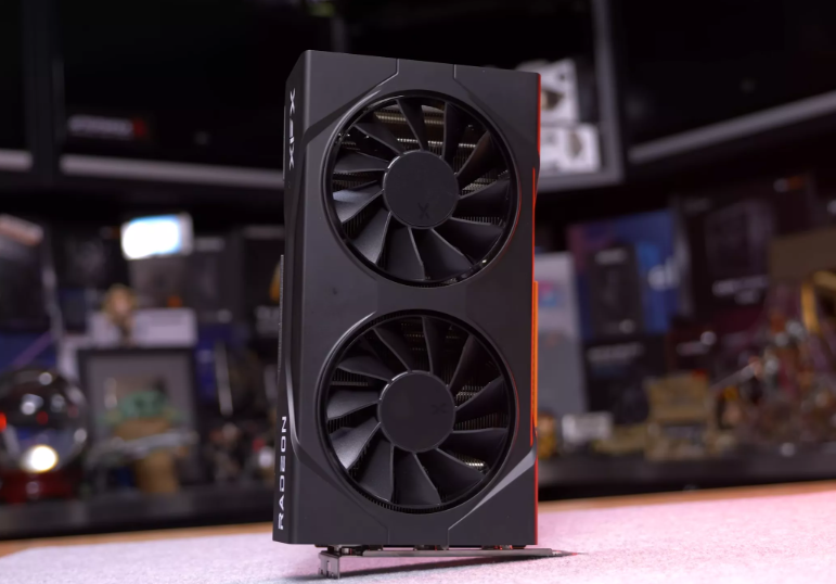 XFX Radeon RX 9050 显卡产品图