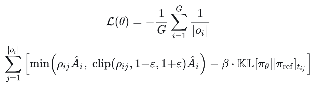 完整的策略梯度损失函数表达式