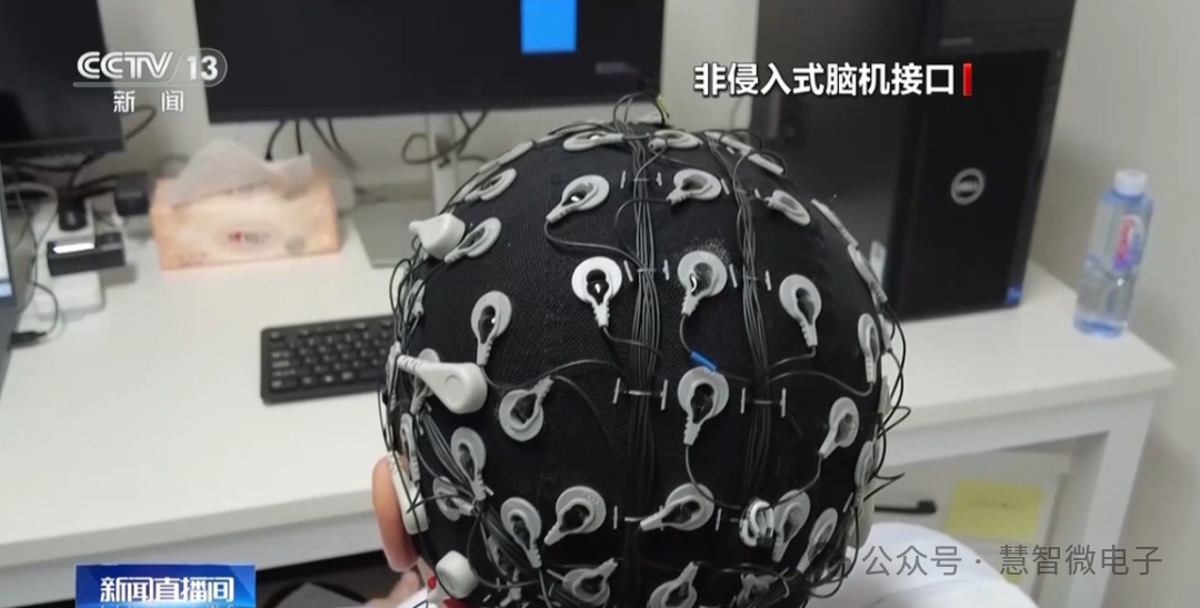 非侵入式脑机接口的佩戴方式