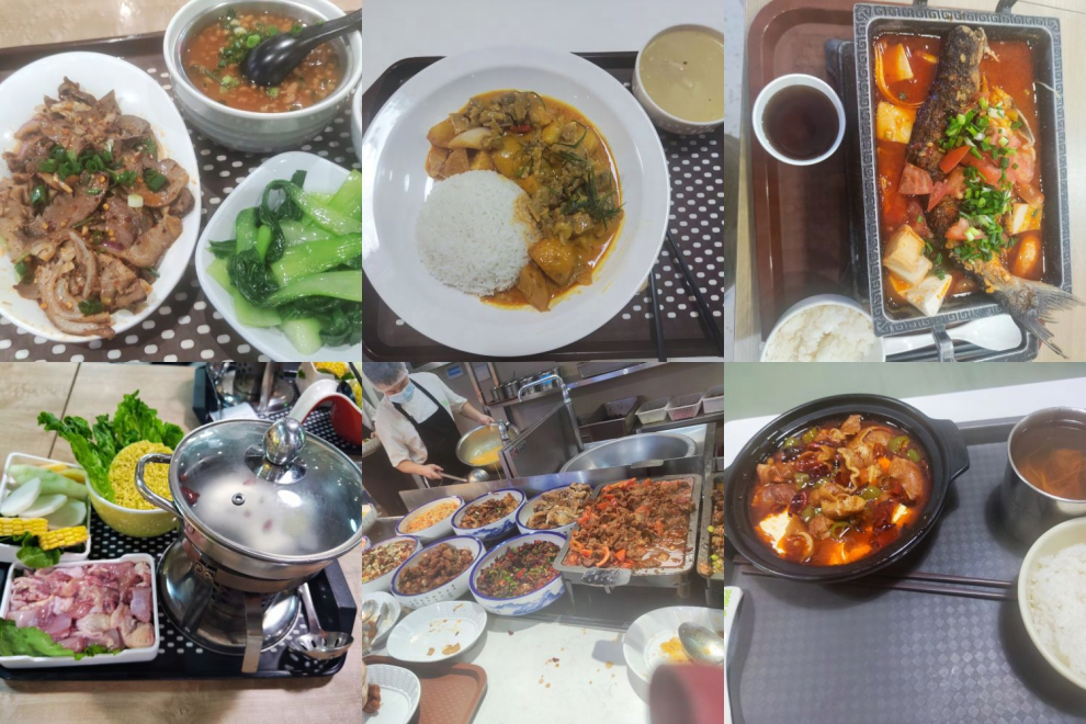 网易食堂多种菜式展示拼图