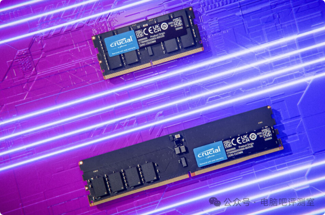 Crucial品牌内存条产品展示