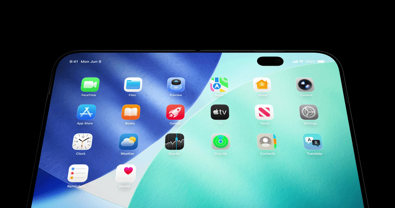 折叠屏iPhone Ultra概念设计图