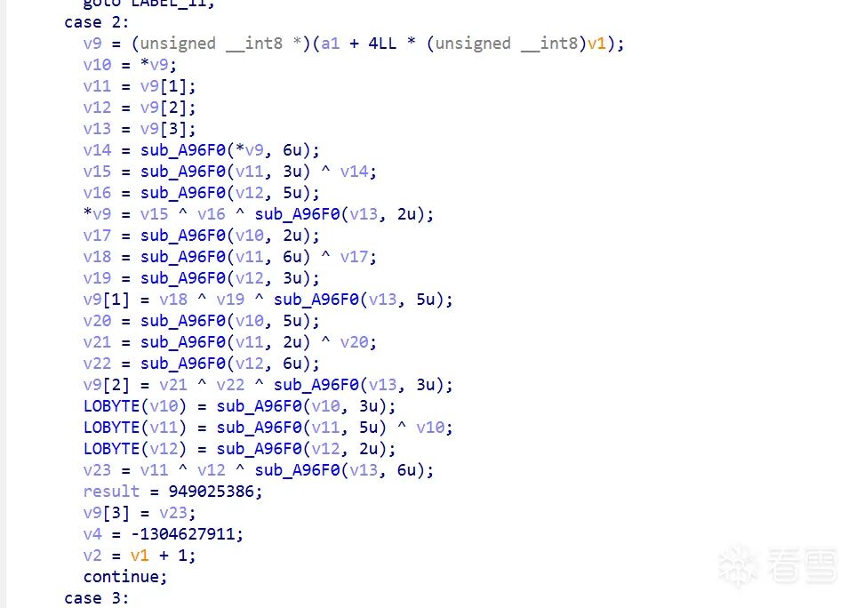 sub_A6F20 MixColumns