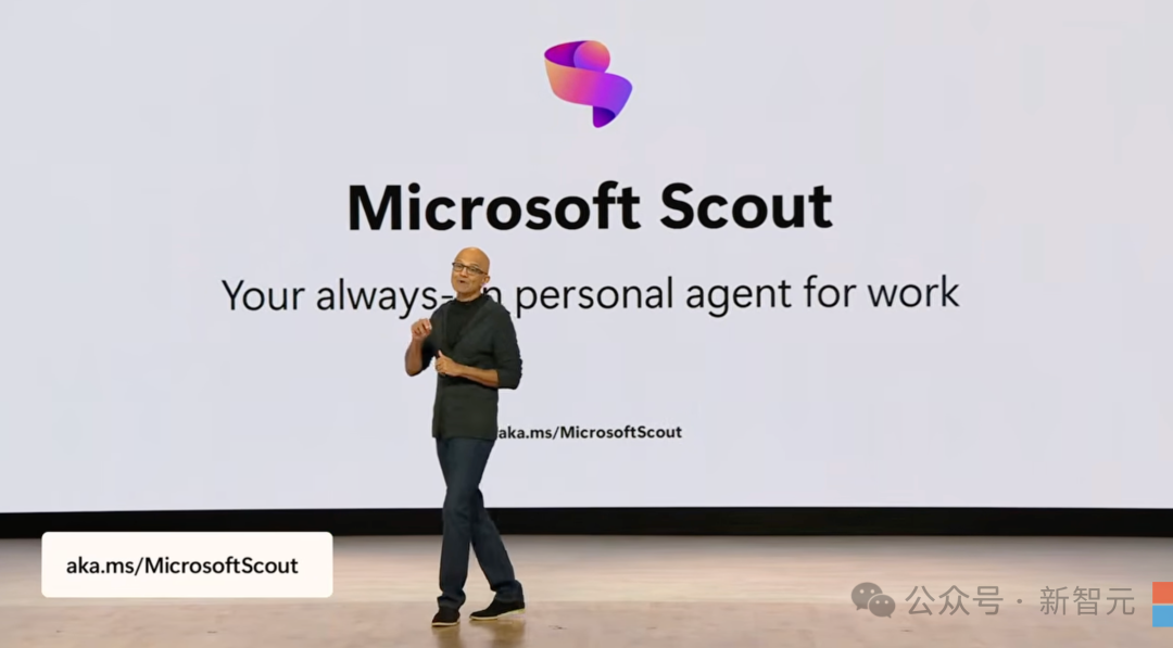 Microsoft Scout 企业级自主 Agent 演示屏幕