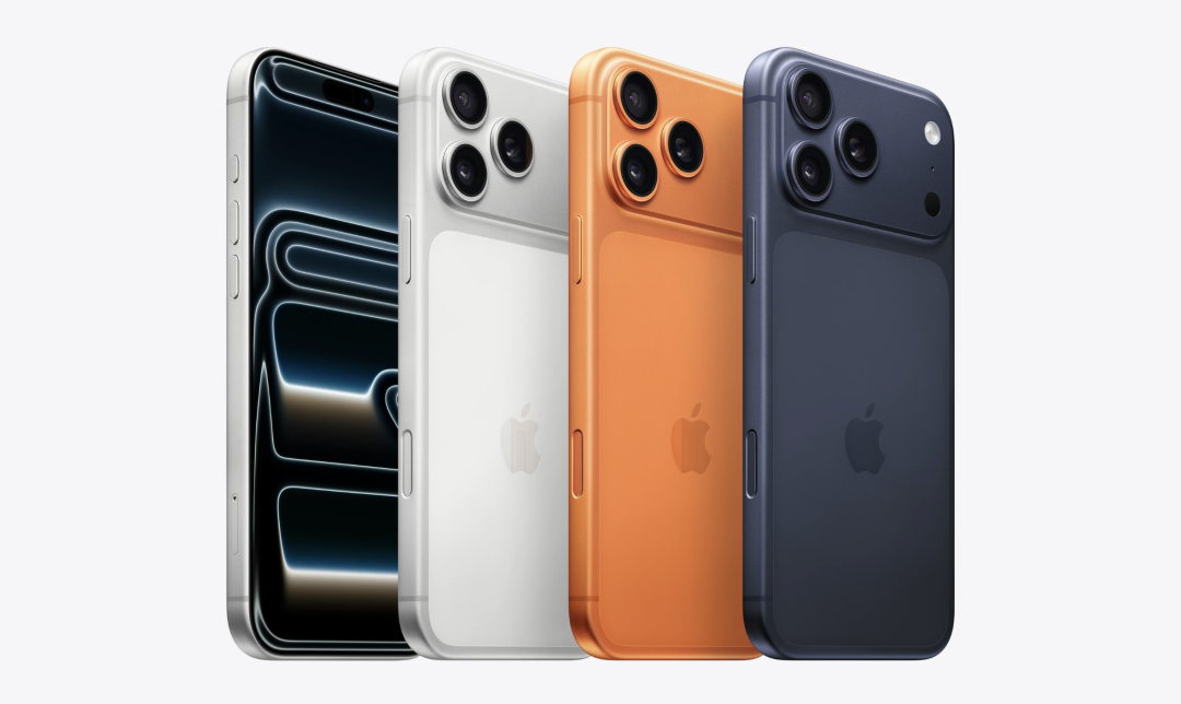 iPhone 17 Pro 系列多配色展示