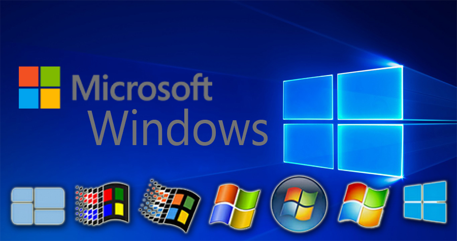 Windows历代版本图标对比