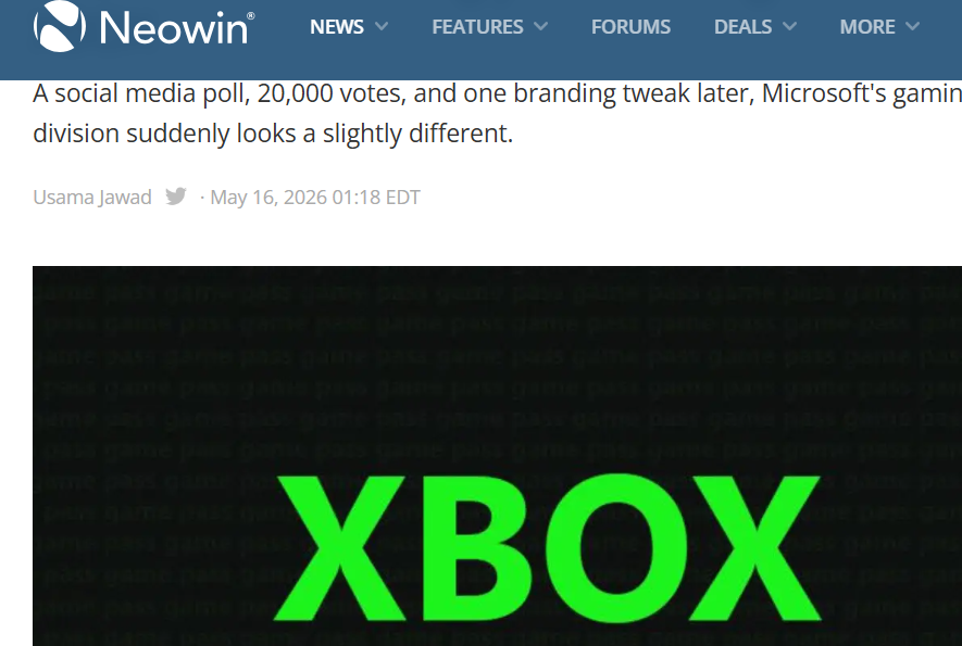 XBOX新标识样式由玩家投票选出