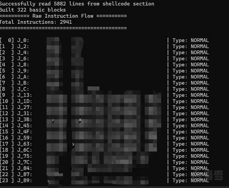 指令流构建效果