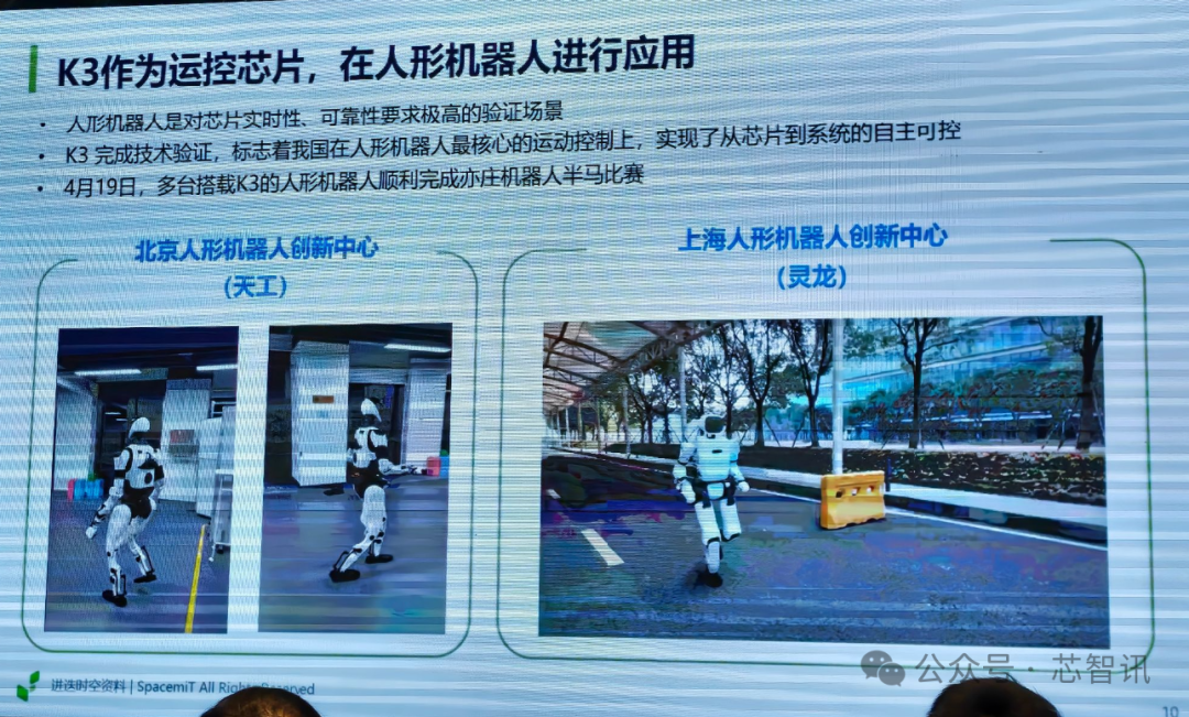 搭载K3芯片的人形机器人完成亦庄半马