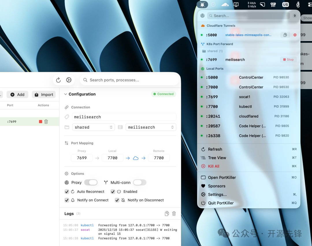 Port-Killer 界面预览