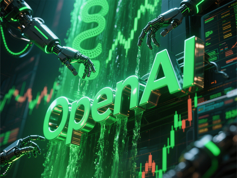 OpenAI AI金融概念图