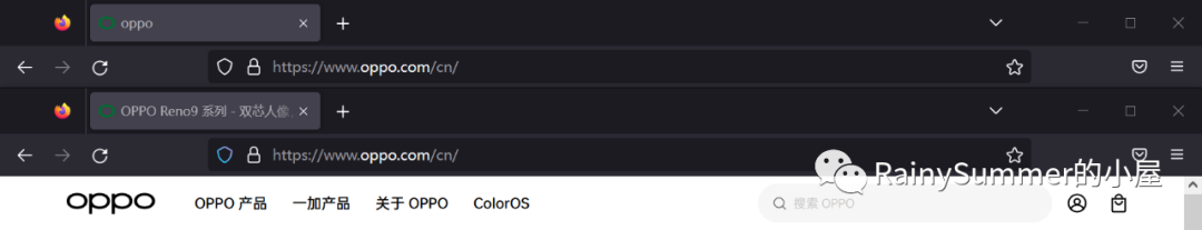伪造的oppo.com IDN域名示例