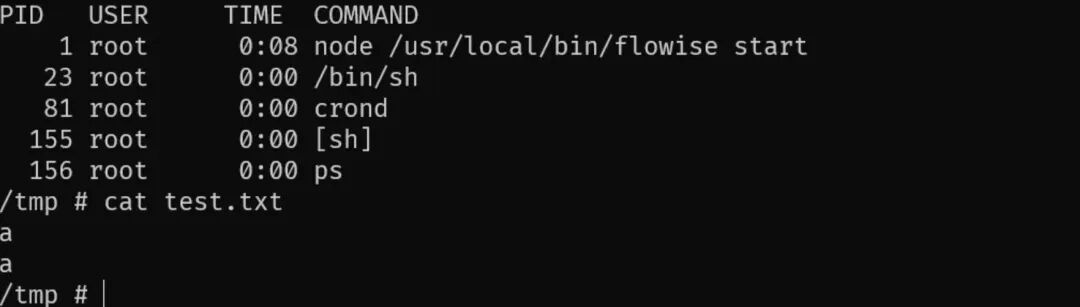 通过ps命令查看crond进程运行