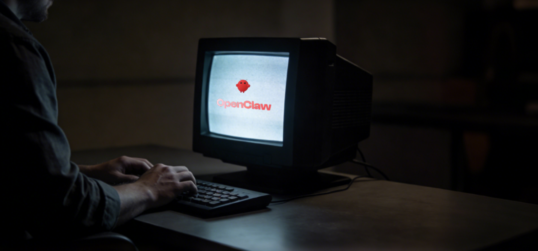 运行OpenClaw的电脑屏幕