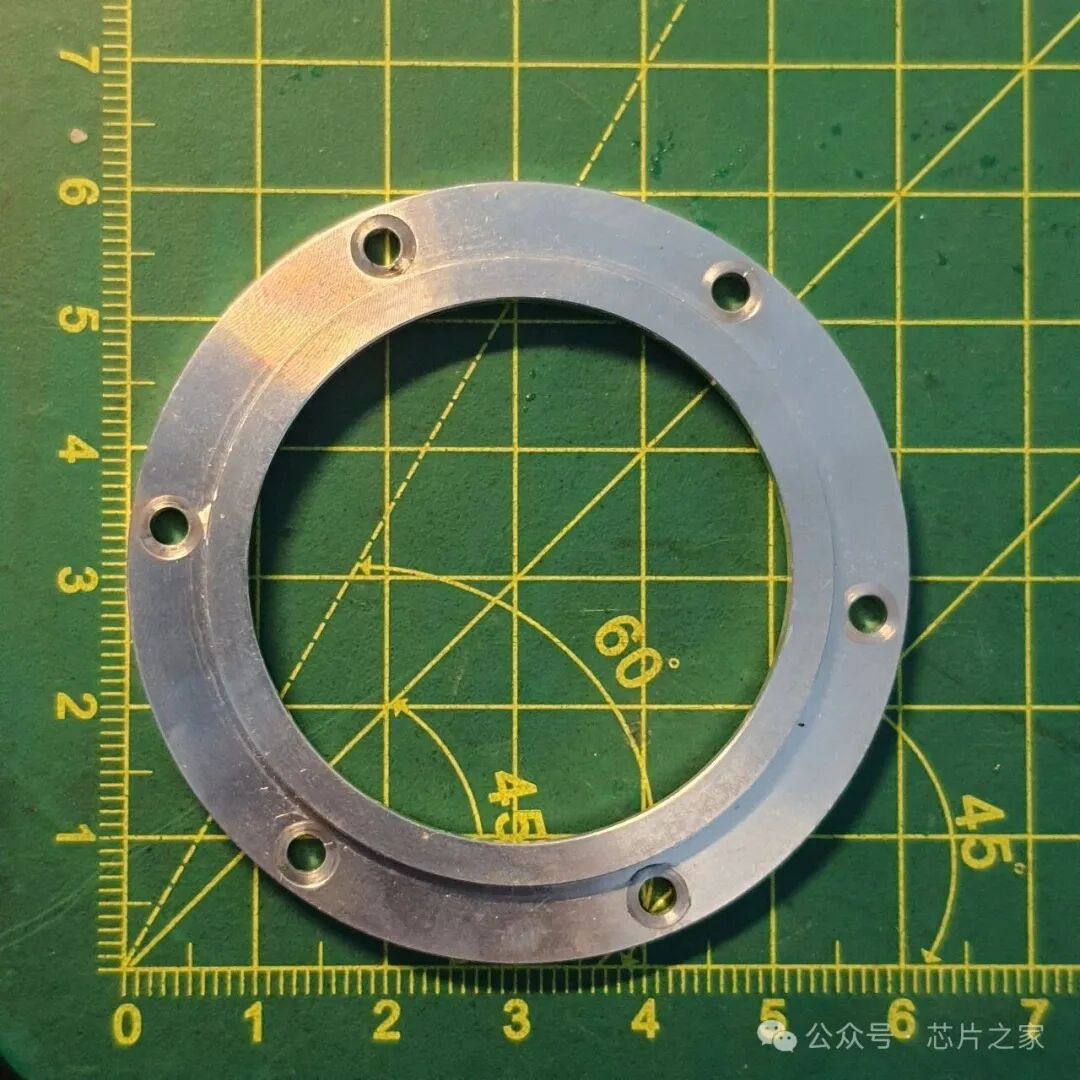 用于测量齿轮尺寸的网格垫