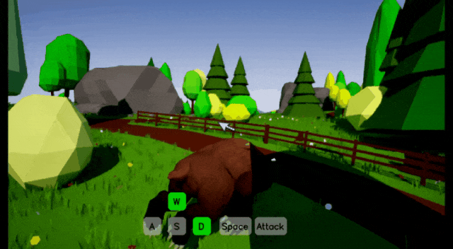 AI在游戏场景中自主探索的数据采集示意