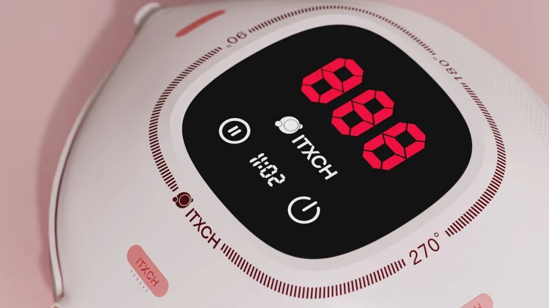 ITXCH智能跳绳机控制面板特写