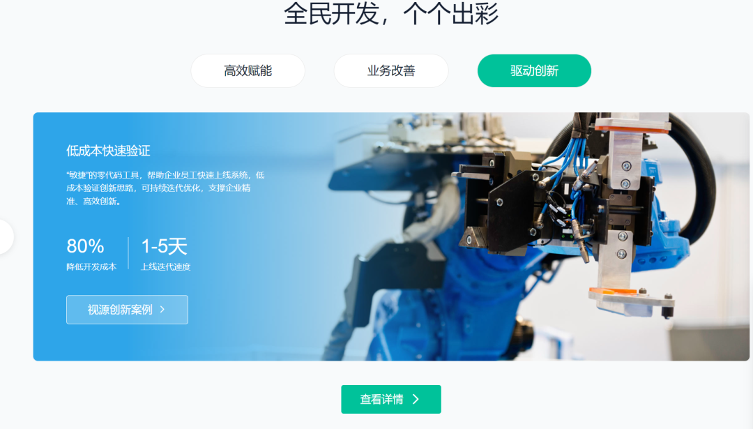 零代码工具助力企业快速验证与创新