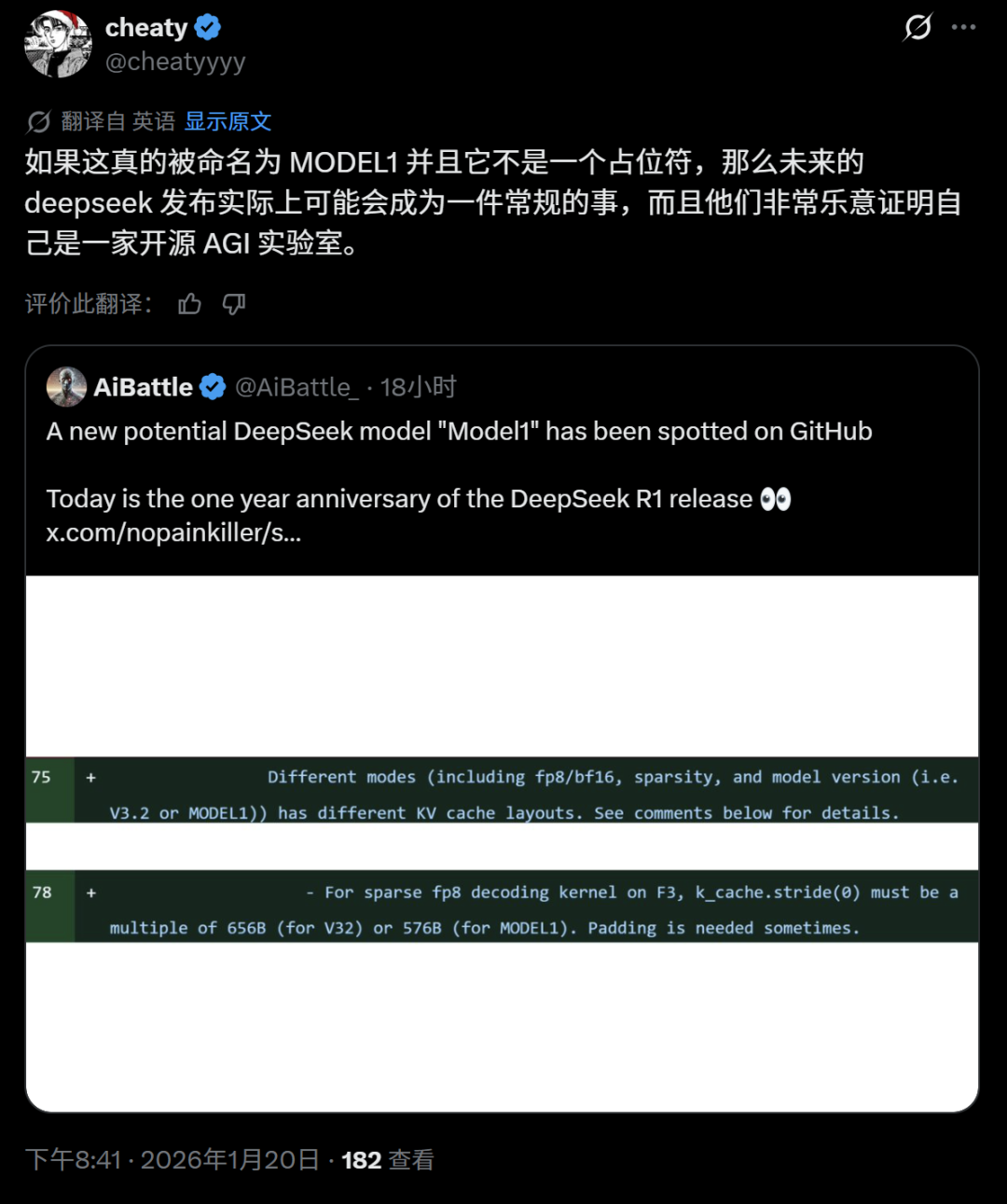 关于Model1命名可能意味着常态化发布的讨论