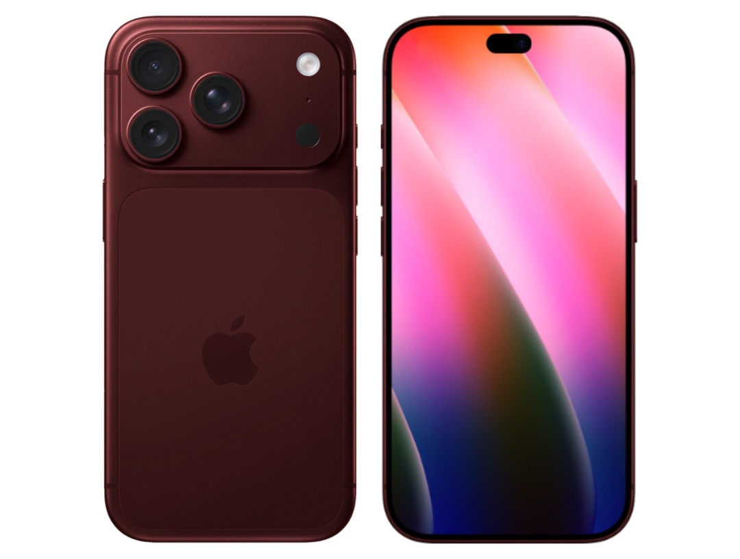 深红色iPhone 14 Pro Max展示